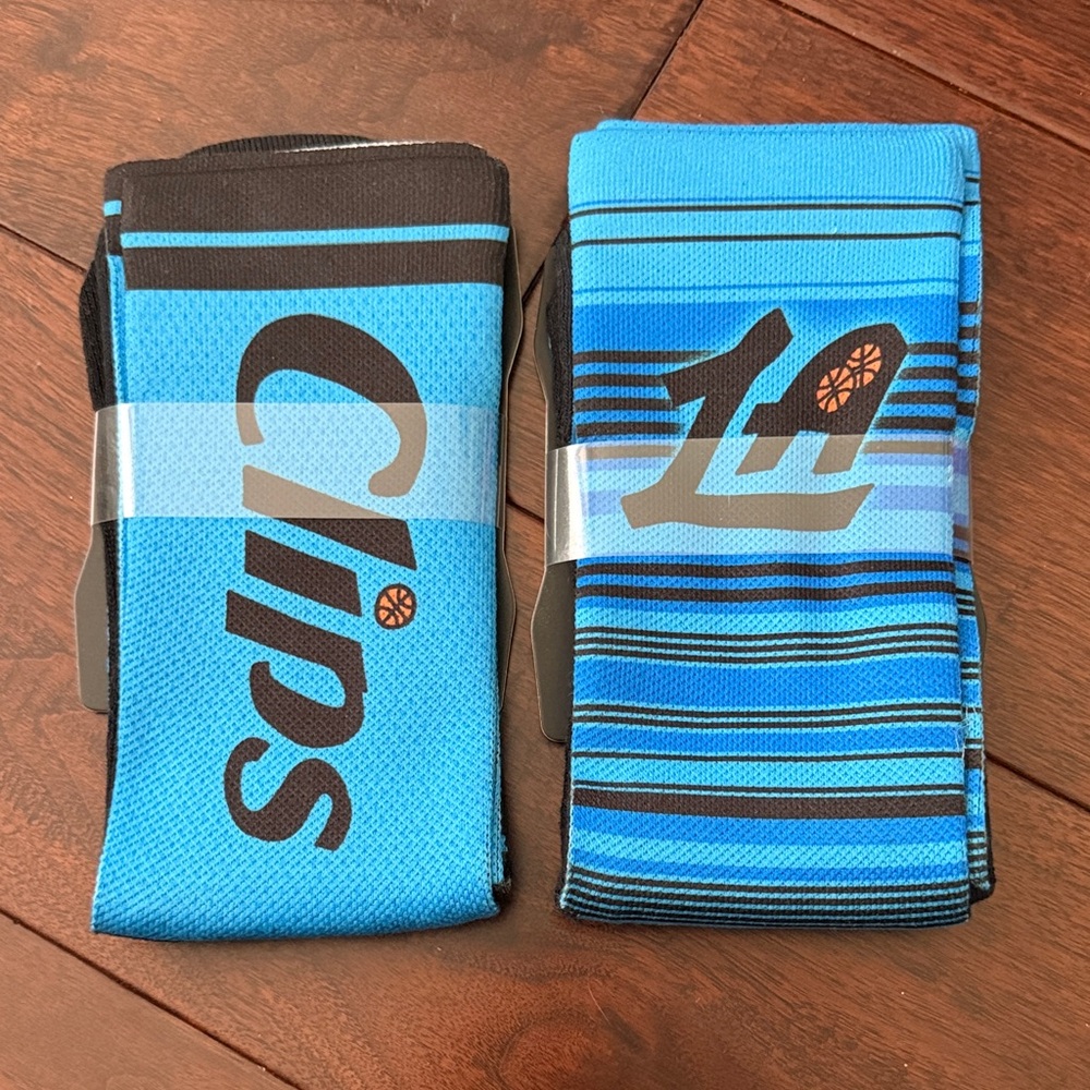 NEW LA Clippers Rock Em Socks, 2 Pairs